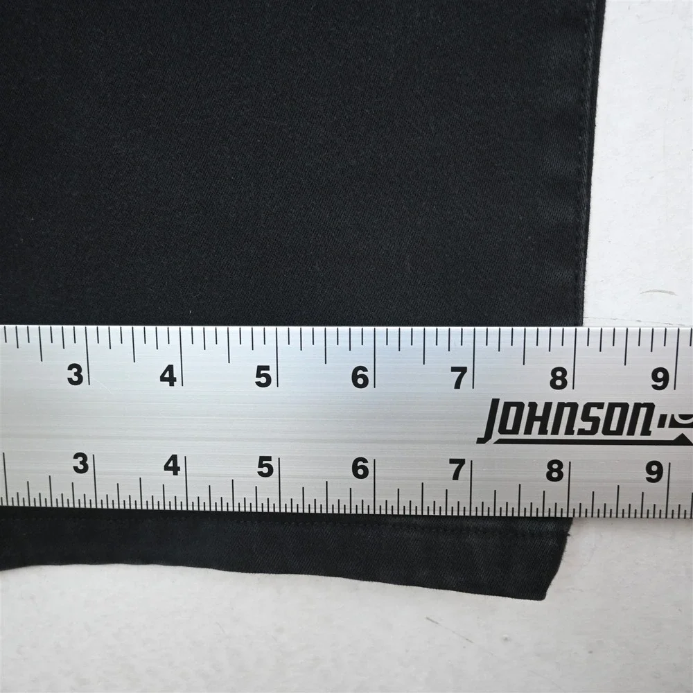 34 Heritage 36x36 Black Brushed Stretch Denim Straight 5 Pocket Mens Jeans